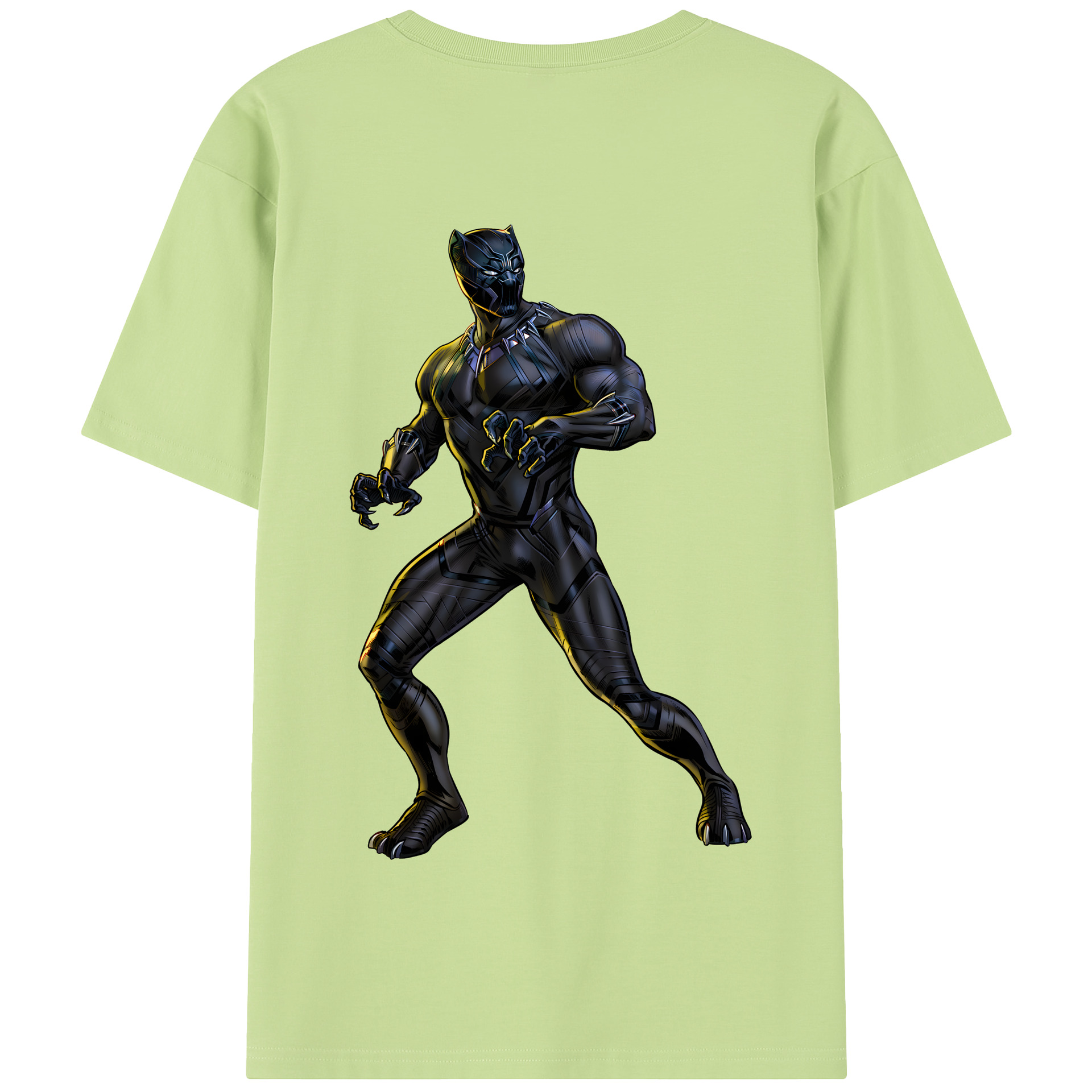 （画像用） アベンジャーズ The Avengers 綿100％半袖Tシャツ（背面プリント）